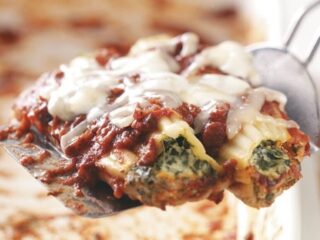 Spinach Manicotti Recipe