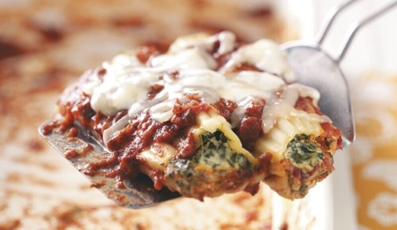 Spinach Manicotti Recipe