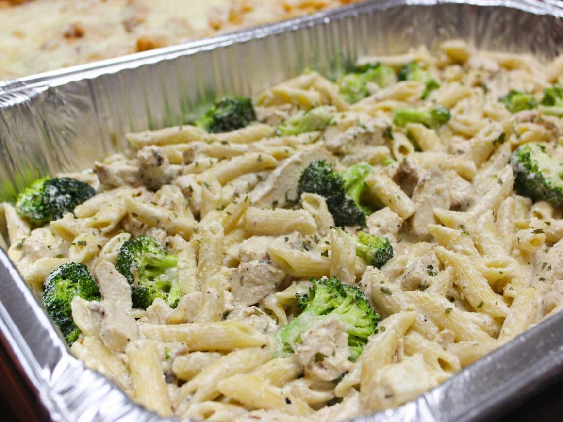 Baked Pasta Chicken Alfredo